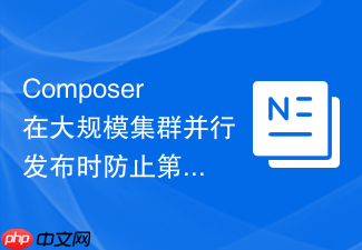 composer在大规模集群并行发布时防止第三方包版本倒退策略