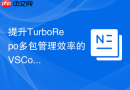 提升TurboRepo多包管理效率的VSCode插件配置方案