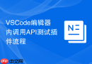 VSCode编辑器内调用API测试插件流程