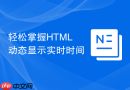 轻松掌握HTML动态显示实时时间
