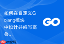 如何在自定义golang模块中设计并编写高鲁棒性的断线自适应重试机制