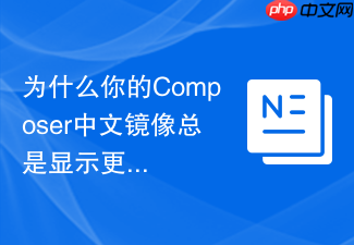 为什么你的composer中文镜像总是显示更新失败