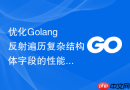 优化golang反射遍历复杂结构体字段的性能