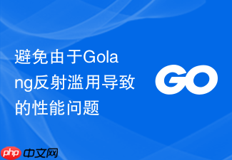 避免由于golang反射滥用导致的性能问题
