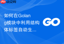 如何在golang模块中利用结构体标签自动生成数据库迁移脚本