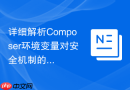详细解析composer环境变量对安全机制的影响