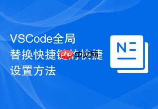 vscode全局替换快捷键的快捷设置方法