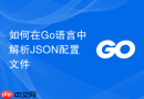 如何在Go语言中解析JSON配置文件