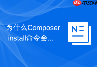 为什么composer install命令会提示安全警告?