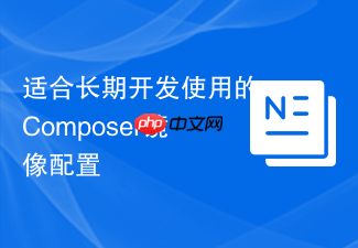 适合长期开发使用的composer镜像配置