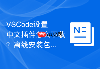 vscode设置中文插件怎么下载?离线安装包获取