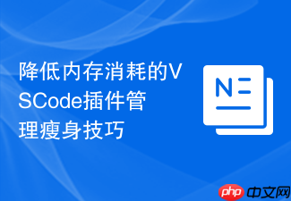 降低内存消耗的vscode插件管理瘦身技巧