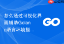 怎么通过可视化界面辅助Golang语言环境搭建管理