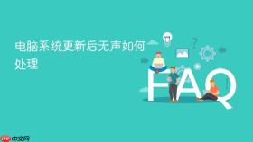 电脑系统更新后无声如何处理