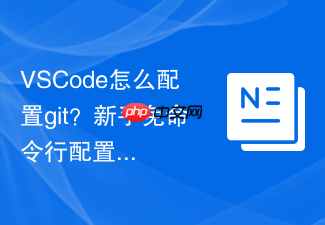 vscode怎么配置git?新手免命令行配置方法