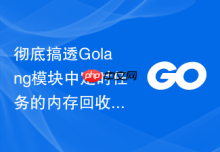 彻底搞透Golang模块中定时任务的内存回收机制
