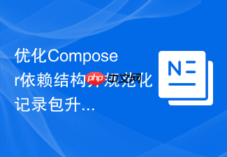 优化composer依赖结构并规范化记录包升级日志