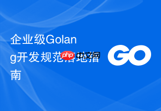 企业级golang开发规范落地指南