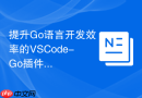 提升go语言开发效率的vscode-go插件配置技巧