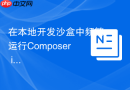 在本地开发沙盒中频繁运行Composer install命令的技巧