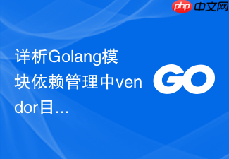 详析golang模块依赖管理中vendor目录的利与弊
