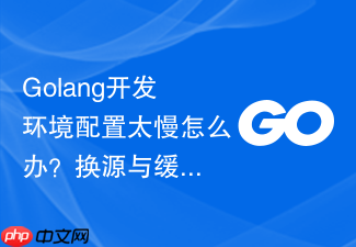 golang开发环境配置太慢怎么办？换源与缓存优化方法