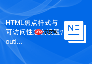 html焦点样式与可访问性怎么设置？outline自定义方法
