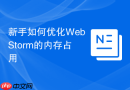 新手如何优化WebStorm的内存占用