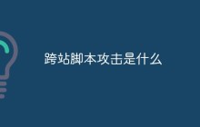 跨站脚本攻击是什么