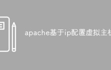 apache基于ip配置虚拟主机