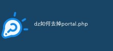 dzHow to remove portal.php
