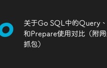 关于Go SQL中的Query、Exec和Prepare使用对比（附网络抓包）