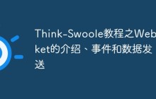 Think-Swoole教程之WebSocket的介绍、事件和数据发送