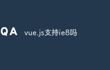 vue.js支持ie8吗