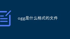 What format file suffix is ogg?