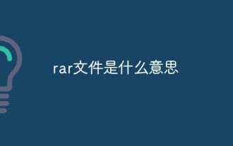 rar文件是什么意思