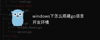 windows下怎么搭建go语言开发环境