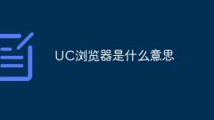 What does UC Browser mean?