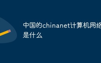 What is chinanet computer network in China?