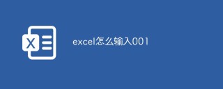 excel怎么输入001