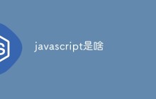 javascript是啥