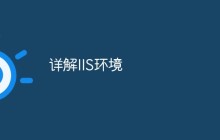 详解IIS环境