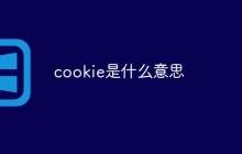 cookie是什么意思