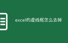 excel的虚线框怎么去掉