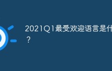 2021Q1最受欢迎语言是什么？