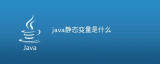 java静态变量是什么