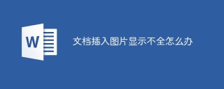 文档插入图片显示不全怎么办