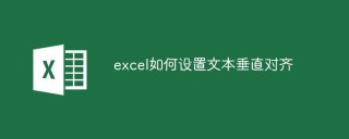 excel如何设置文本垂直对齐