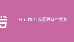 So setzen Sie zwei Leerzeichen in einem Absatz in HTML