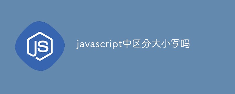 javascript中区分大小写吗